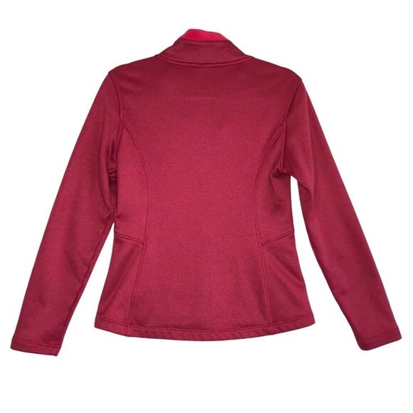 THE NORTH FACE Jersey Fleece Jacket Women S Pink Ful Zip Gorpcore Outdoor Travel - Picture 3 of 8